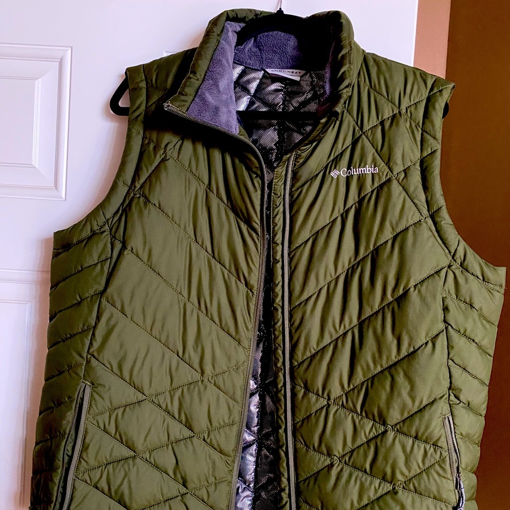 Columbia vest olive/Army green l
